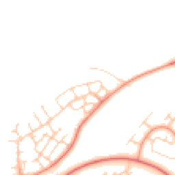 Daytime road noise heatmap for MK14 6GH