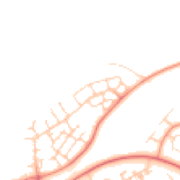 Daytime road noise heatmap for MK14 6GJ