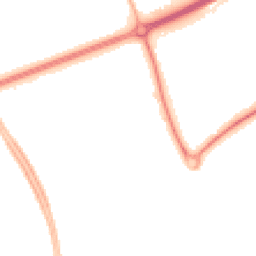 Night-time road noise heatmap for MK14 6HA
