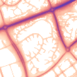 Daytime road noise heatmap for MK14 6HH