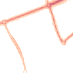 Night-time road noise heatmap for MK14 6HJ