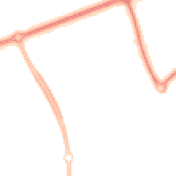 Night-time road noise heatmap for MK14 6HL