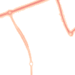 Night-time road noise heatmap for MK14 6HN