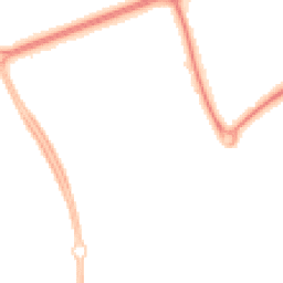 Night-time road noise heatmap for MK14 6HS