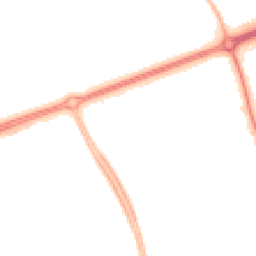 Night-time road noise heatmap for MK14 6JG