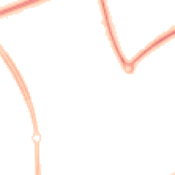 Night-time road noise heatmap for MK14 6JJ