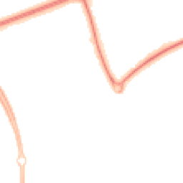 Night-time road noise heatmap for MK14 6JU