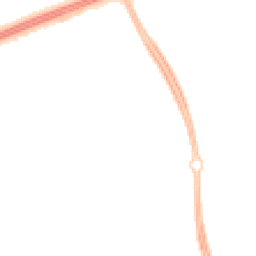 Night-time road noise heatmap for MK14 6LY