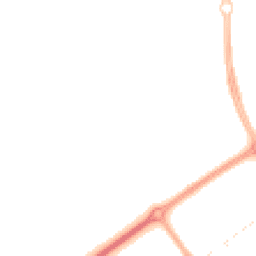 Night-time road noise heatmap for MK14 7AB