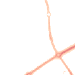 Night-time road noise heatmap for MK14 7AR