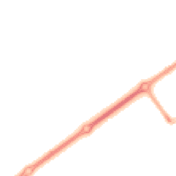 Night-time road noise heatmap for MK14 7DB