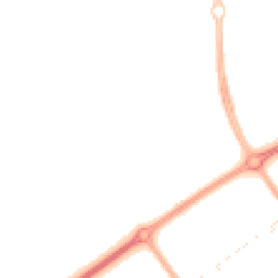 Night-time road noise heatmap for MK14 7EX