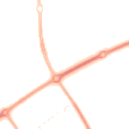Night-time road noise heatmap for MK14 7LH