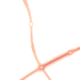 Night-time road noise heatmap for MK14 7LP