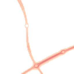 Night-time road noise heatmap for MK14 7LW