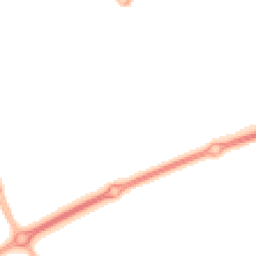 Night-time road noise heatmap for MK14 7QL