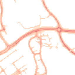 Daytime road noise heatmap for MK15 0AS