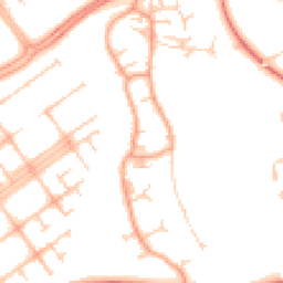Daytime road noise heatmap for MK15 0BS