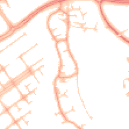 Daytime road noise heatmap for MK15 0BT