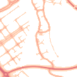 Daytime road noise heatmap for MK15 0BX