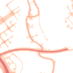 Daytime road noise heatmap for MK15 0HA