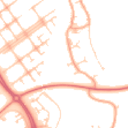 Daytime road noise heatmap for MK15 0HB