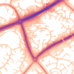 Daytime road noise heatmap for MK15 8AE