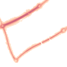 Night-time road noise heatmap for MK15 8AZ