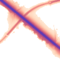 Night-time road noise heatmap for MK15 8BF