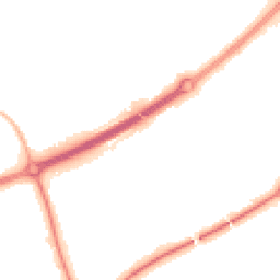 Night-time road noise heatmap for MK15 8PQ
