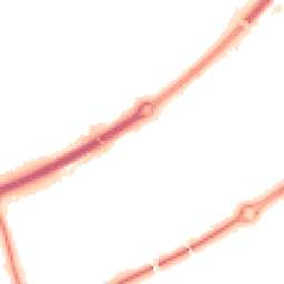 Night-time road noise heatmap for MK15 8PS