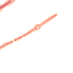 Night-time road noise heatmap for MK15 9DE