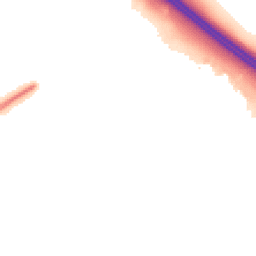 Night-time road noise heatmap for MK15 9DL