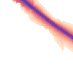 Night-time road noise heatmap for MK15 9HZ