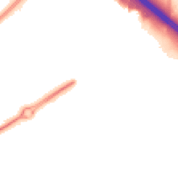 Night-time road noise heatmap for MK15 9JR