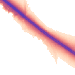 Night-time road noise heatmap for MK15 9LR