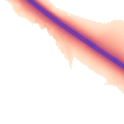 Night-time road noise heatmap for MK15 9LZ