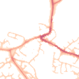 Daytime road noise heatmap for MK16 0AD