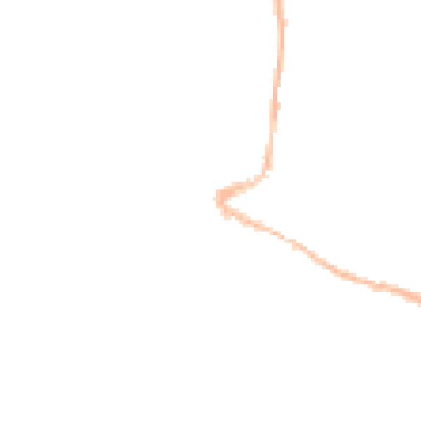 Night-time road noise heatmap for MK16 0AD