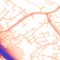 Daytime road noise heatmap for MK16 0AP