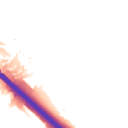 Night-time road noise heatmap for MK16 0AT