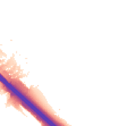 Night-time road noise heatmap for MK16 0AX