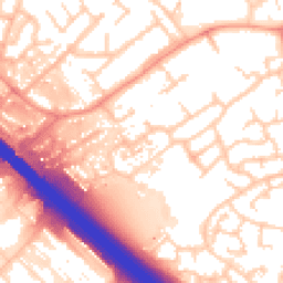 Daytime road noise heatmap for MK16 0AY