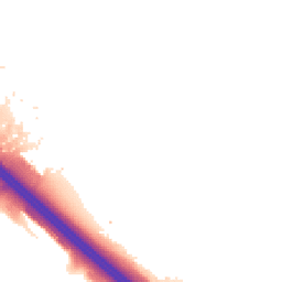 Night-time road noise heatmap for MK16 0BJ