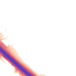 Night-time road noise heatmap for MK16 0BN