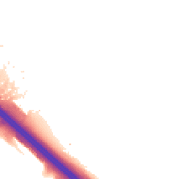 Night-time road noise heatmap for MK16 0BQ