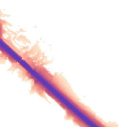 Night-time road noise heatmap for MK16 0DJ