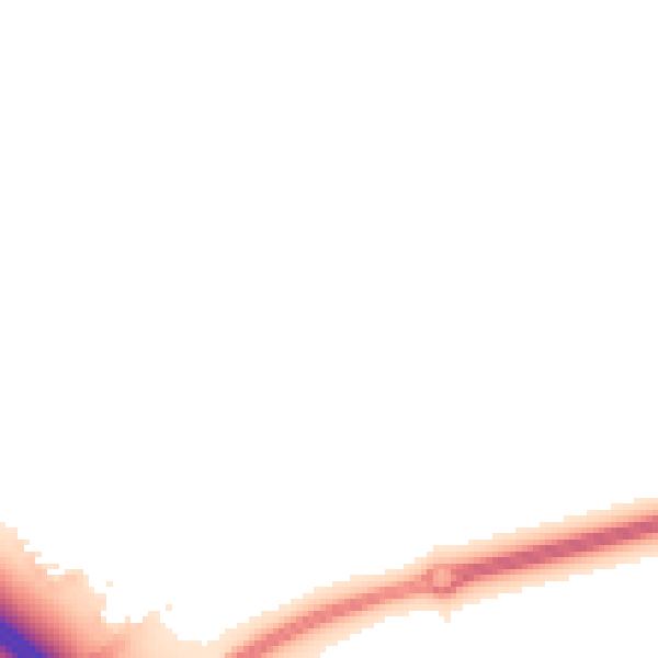 Night-time road noise heatmap for MK16 0EU