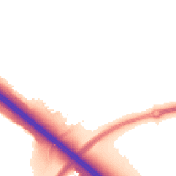 Night-time road noise heatmap for MK16 0HJ