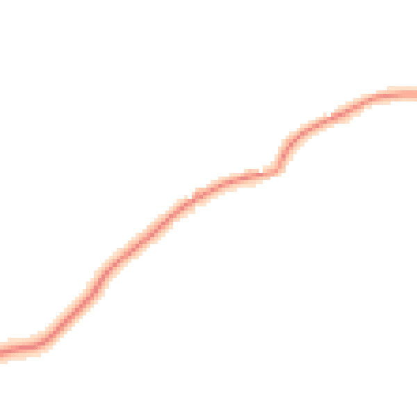 Daytime road noise heatmap for MK16 0HW
